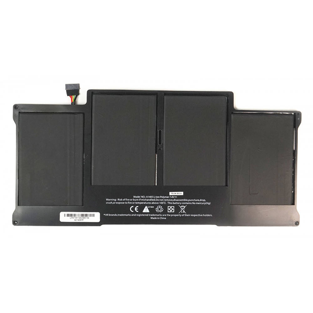 

Аккумулятор PowerPlant A1405 для ноутбуков APPLE MacBook Air 13" 7.4V 53Wh
