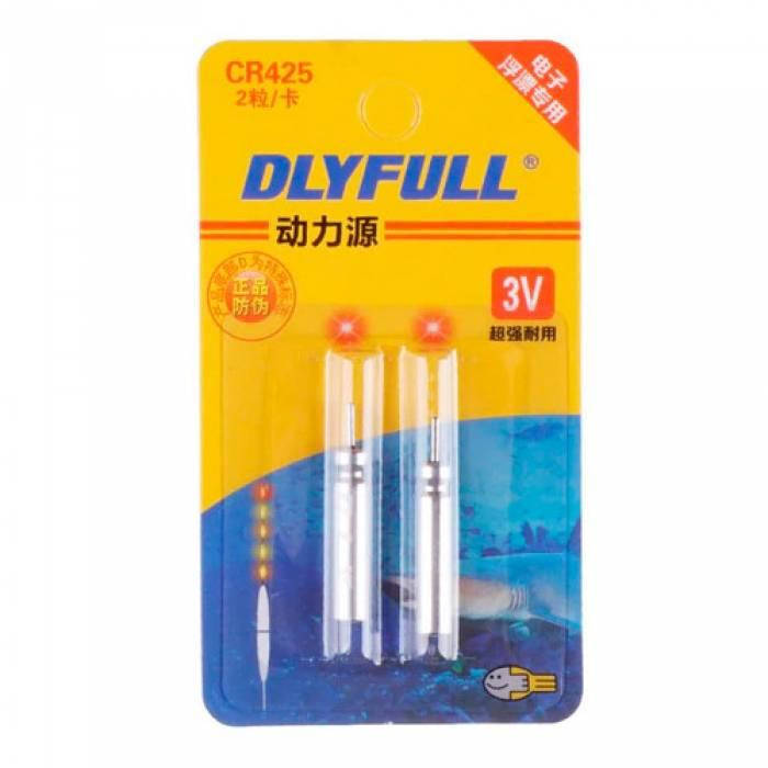 

2x Батарейка CR425 3В 25мАч для светящихся LED поплавков