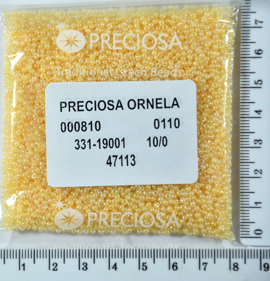 

Бисер PRECIOSA №10/0 перлам №47113 пакет 50 грамм уп=1пакет