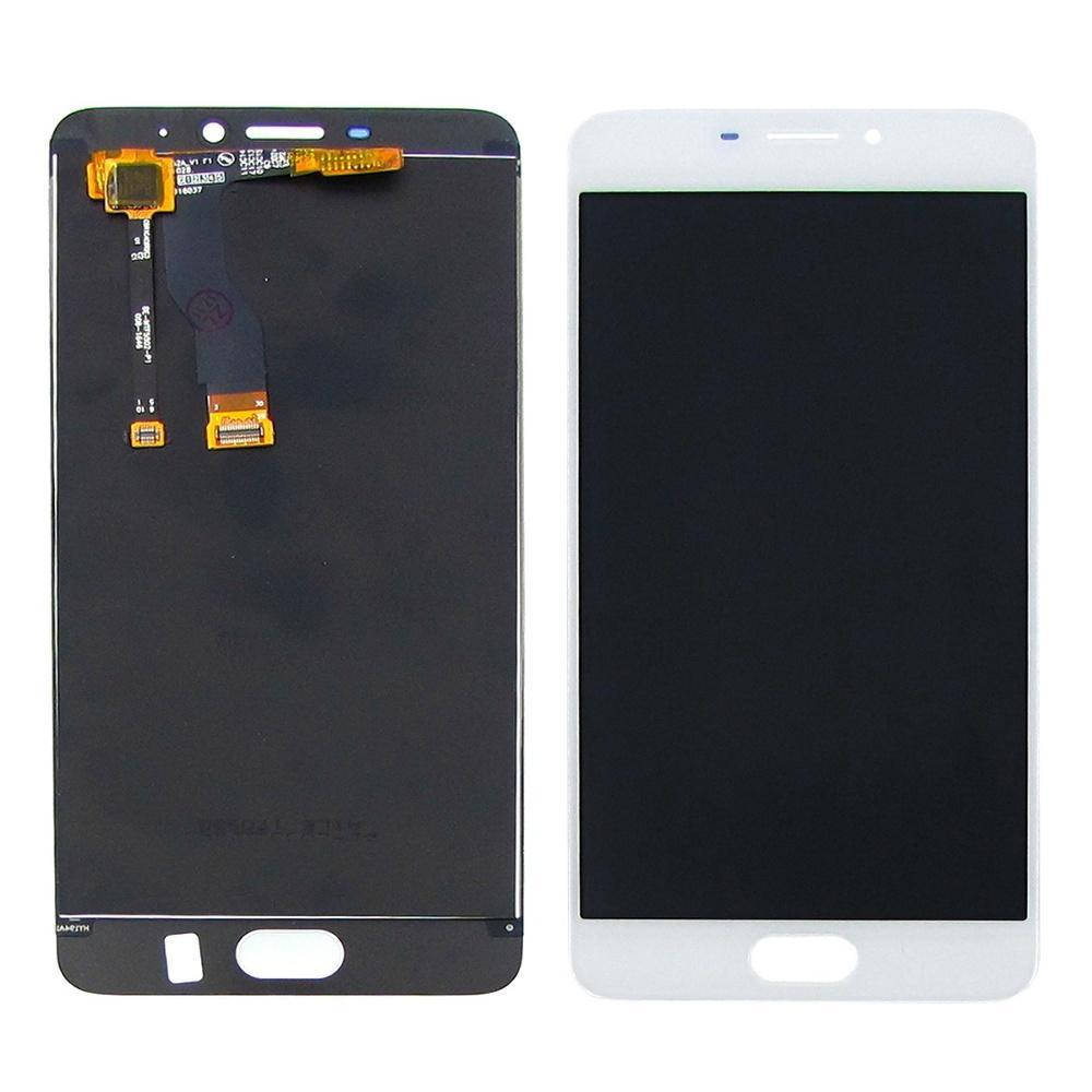 

Дисплей (lcd экран) для Meizu M5 Note с белым тачскрином, Белый