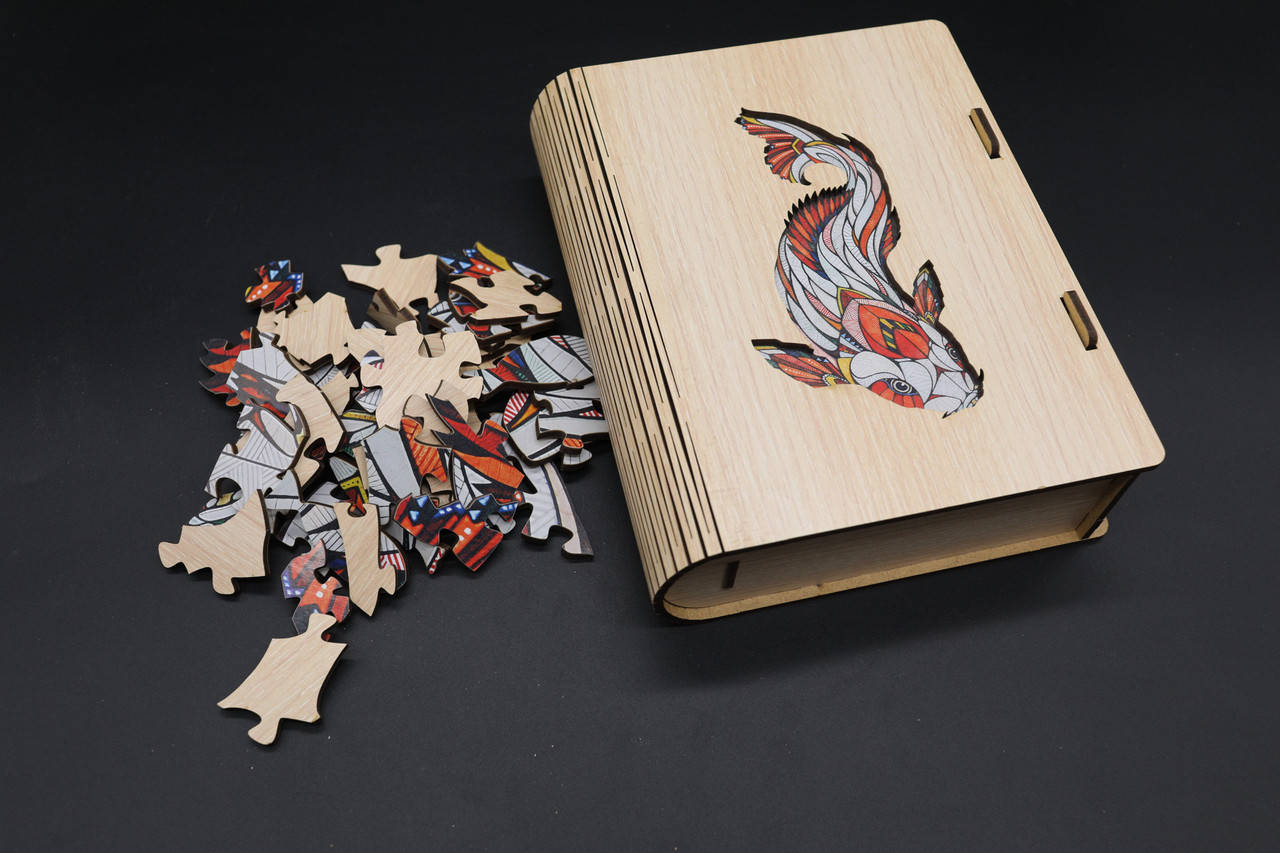 

Пазлы из фанеры.