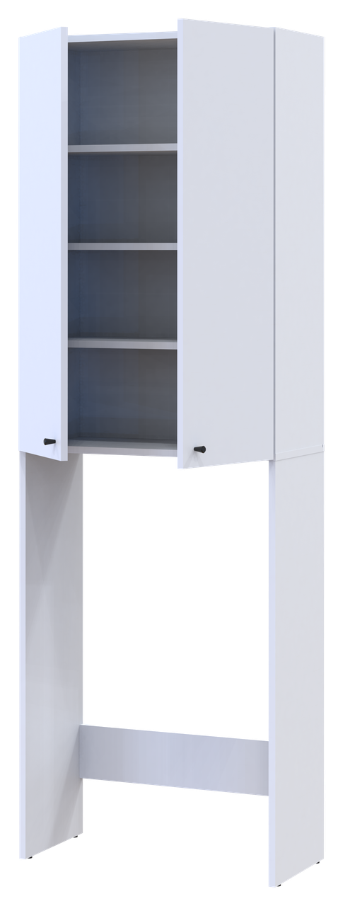 Шафа для пральної машини Doros Лола Білий ДСП 64х31.6х190 (41516022) 4