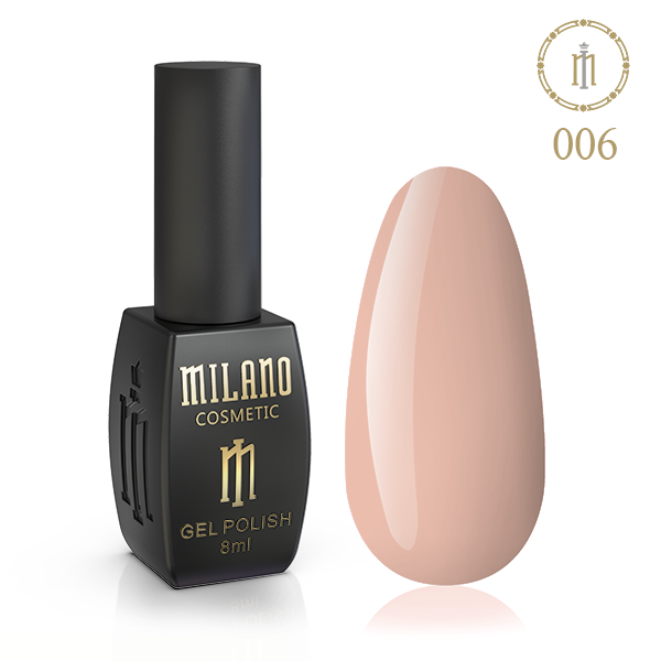 

Гель лак для ногтей Милано (Milano Cosmetic) 8 мл № 006
