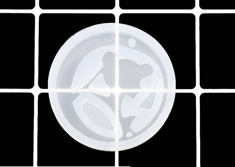 

Силиконовый молд, форма, кулон, Девушка