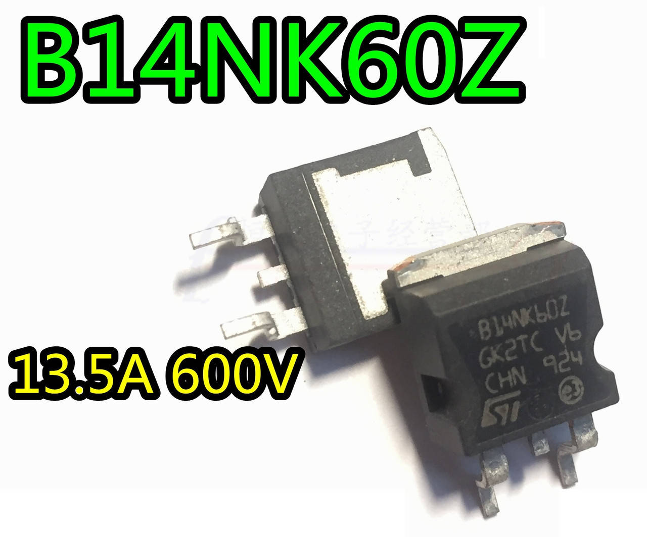 

Транзистор STB14NK60Z B14NK60Z