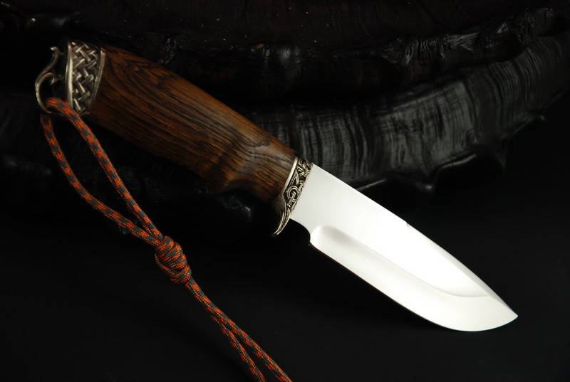 

Нож ручной работы "Крепкий", сталь 50Х14МФ, Коричневый