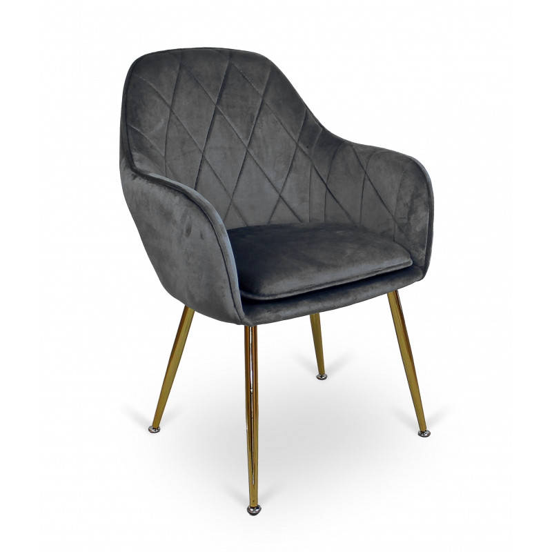 

Cтул Glamour Just Sit P022 темно-серый