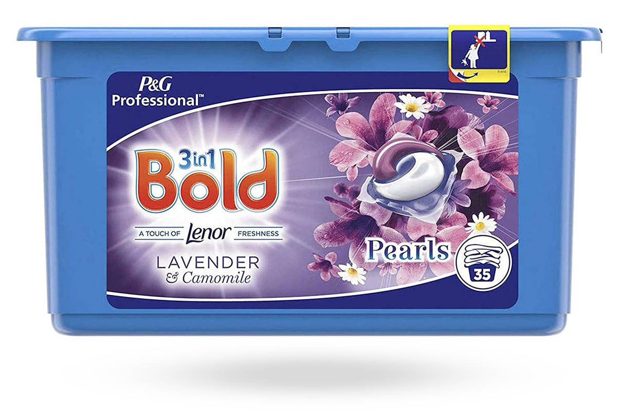 

Капсулы для стирки Bold All in 1 Pods Лаванда и ромашка 35 шт