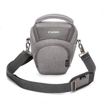 

Сумка для фотоаппарата Canon EOS Кенон противоударная Серый ( код: IBF071S )