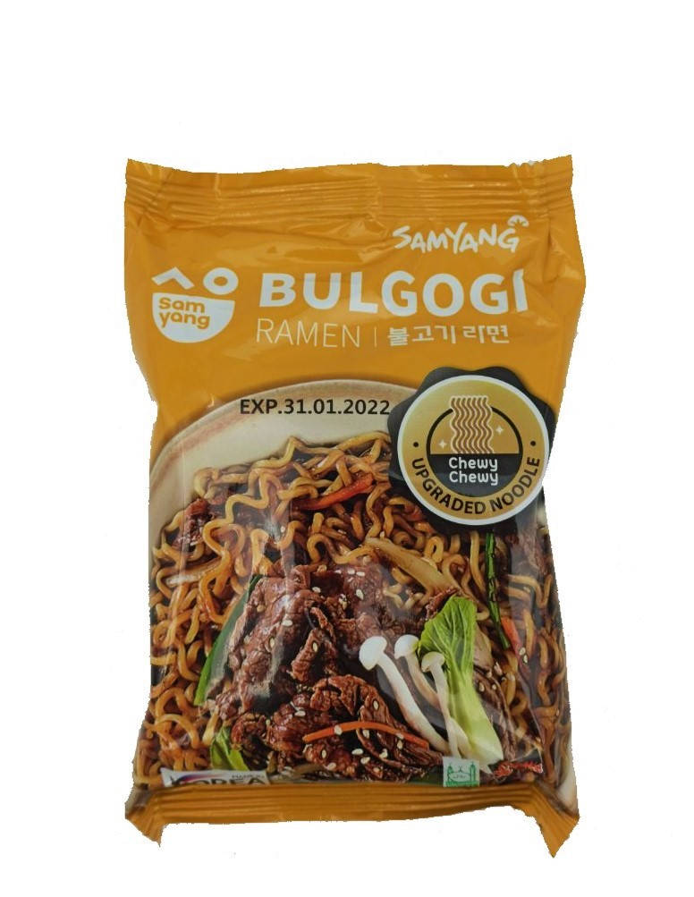 

Лапша быстрого приготовления Бульгоги Рамен Bulgogi Ramen SamYang 80 г