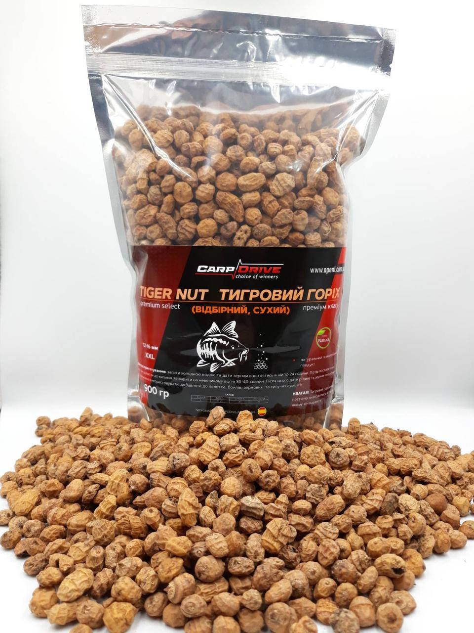 

Тигровый орех XХL 12-18 мм Carp Drive 900 гр