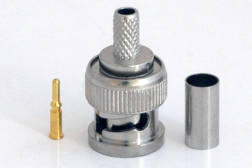 

Dilux - Коннектор BNC/M RG58 crip (BNC-male crip on for RG58U)