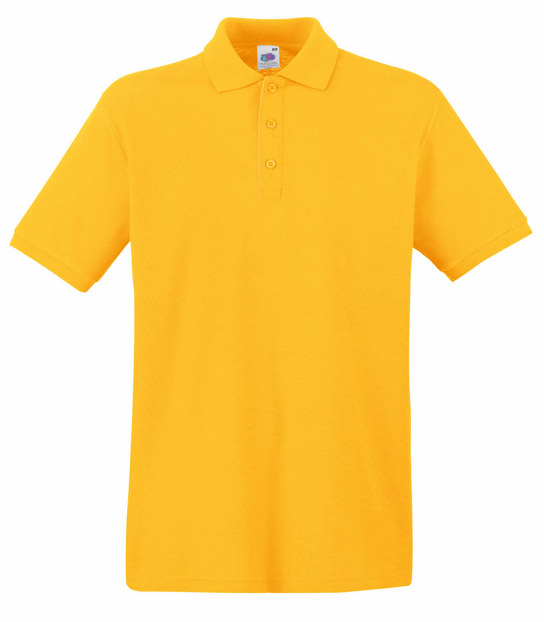 

Тенниска поло Fruit of the Loom Premium polo S, Желтый