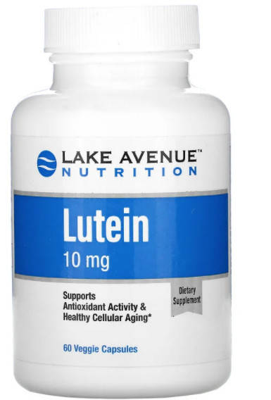 

Lake Avenue Nutrition, Лютеин, 20 мг, 60 растительных капсул
