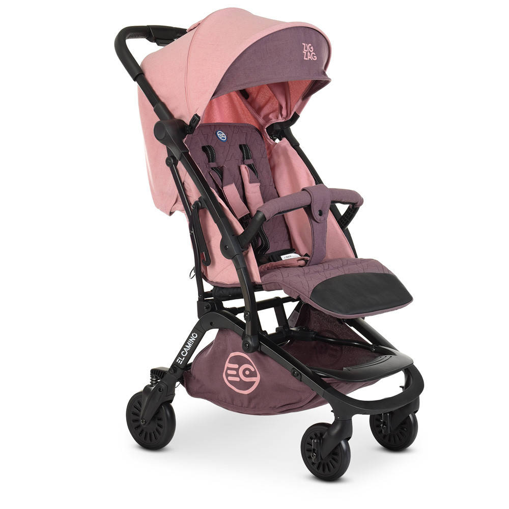 

Коляска детская ME 1040L ZIGZAG Dust Pink, Розовый