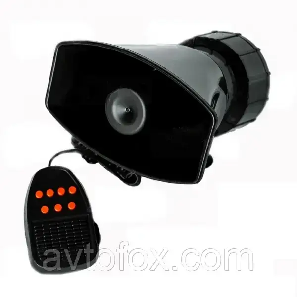 

Автомобильная СГУ сирена с микрофоном 3-тональная 40w Сонар SAZ-55