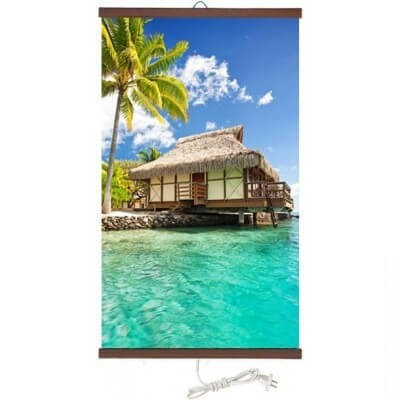 

Настенный плёночный инфракрасный обогреватель-картина ТРИО Бунгало