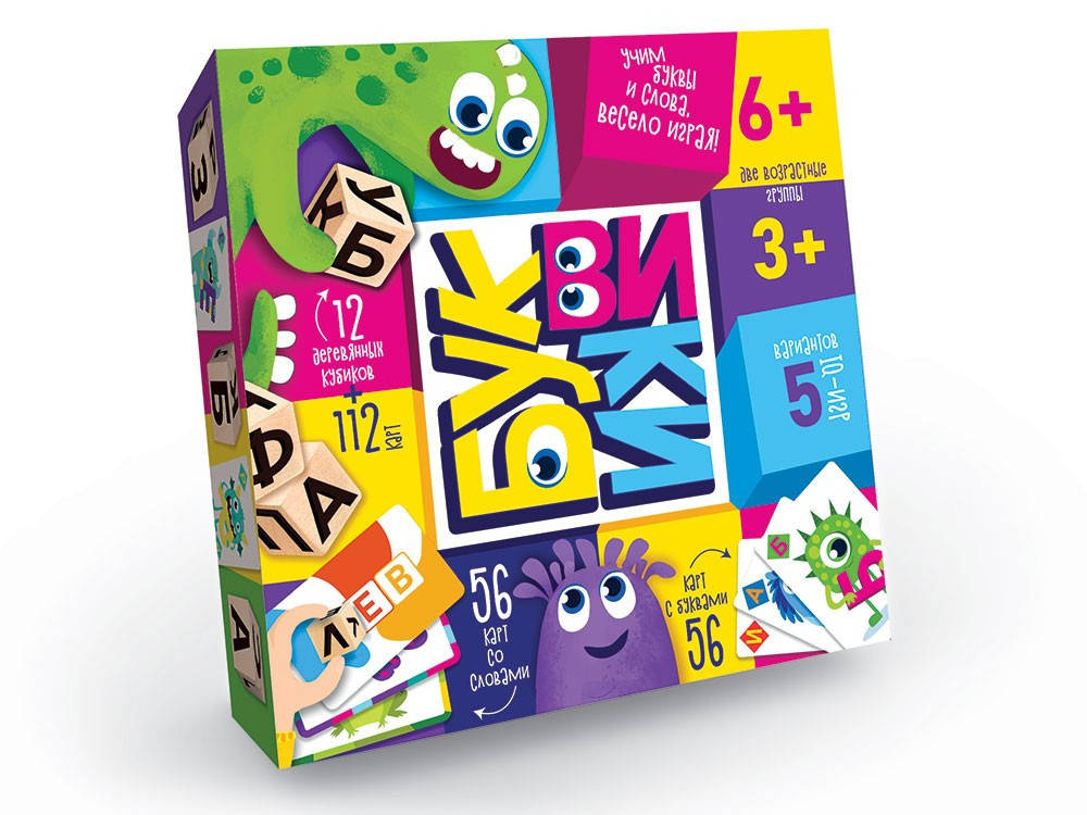 

Игра Danko Toys Буквики (Рус) (G-BU-01)
