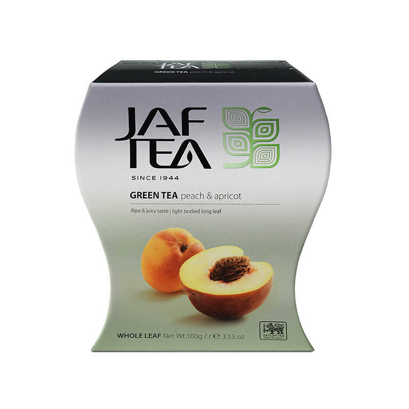 

Чай зеленый Персик и абрикос Jaf Tea Peach Apricot 100г картон