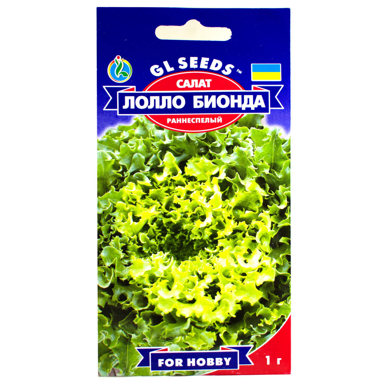 

Салат Лолло Бионда 1 г Gl Seeds