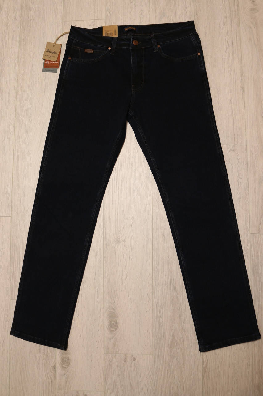 

Джинсы мужские классические демисезонные с ровным покроем Wrangler код-(389)