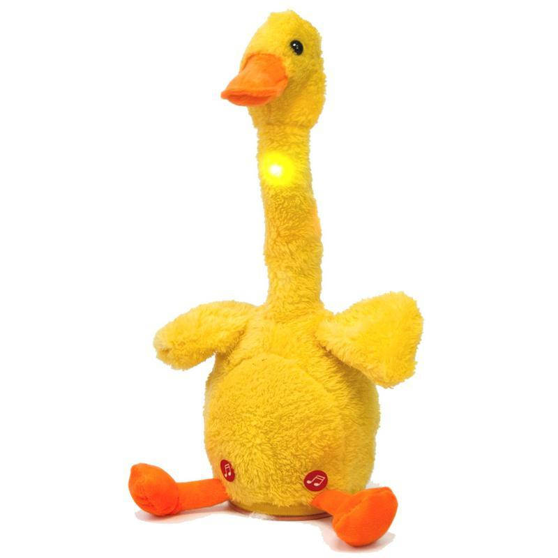 

Интерактивная музыкальная игрушка "Танцующий Гусь" Dancing Duck, Желтый