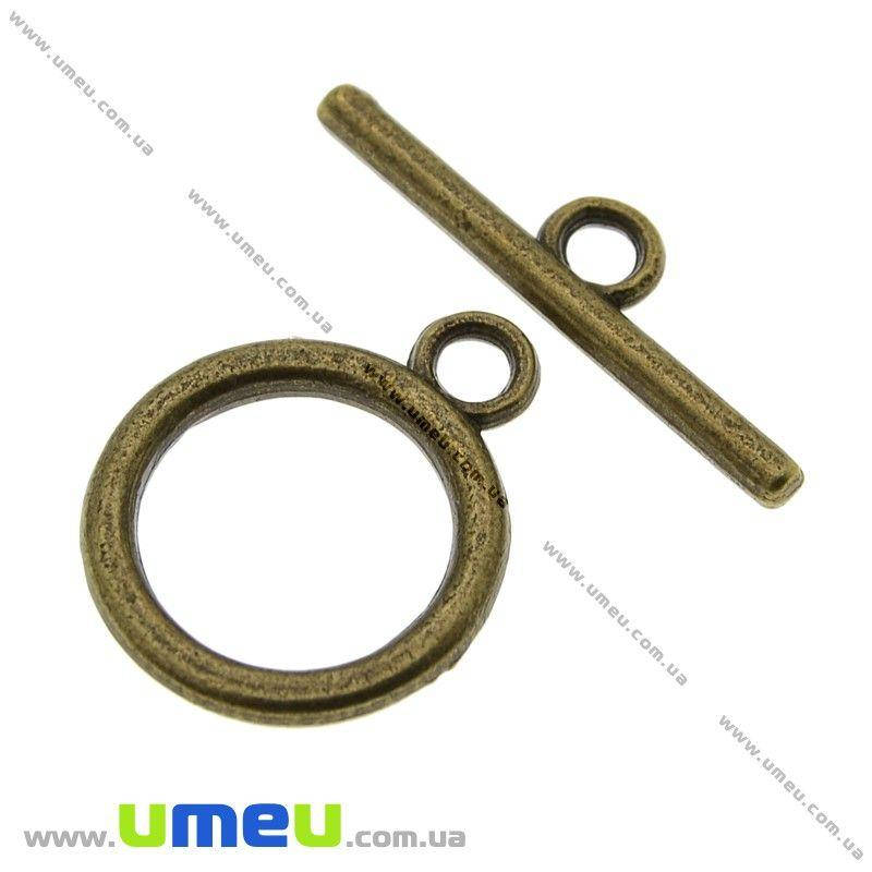 

Тогл, Античная бронза, 18х15 мм, 1 шт (ZAM-010996)