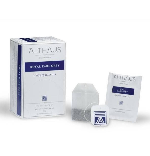 

Чай для чашки Althaus Royal Earl Grey 20x1,75g (12) черный с бергамотом
