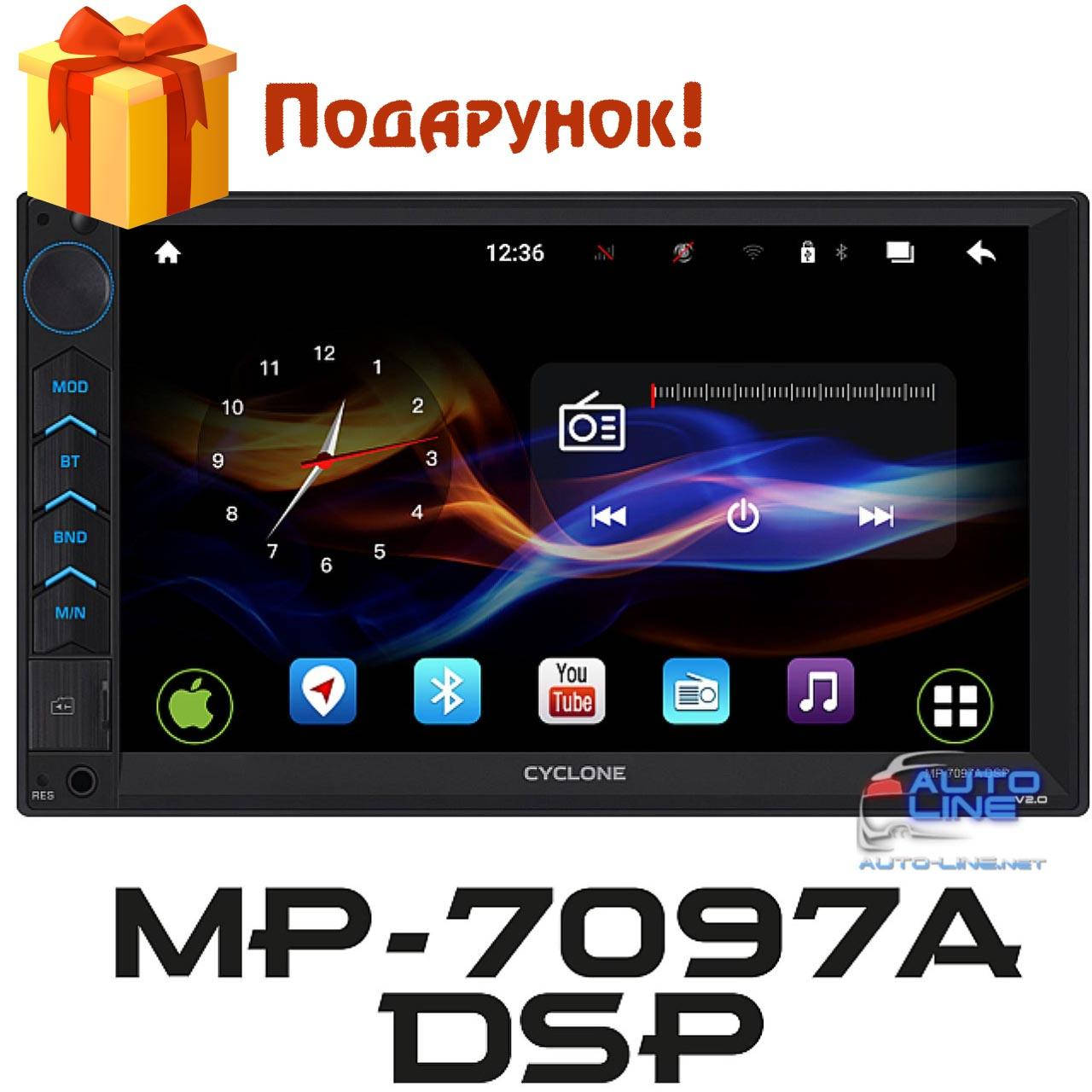 

Магнитола 4G 2DIN Android с видеорегистратором - Cyclone MP-7097A DSP (ANDROID)