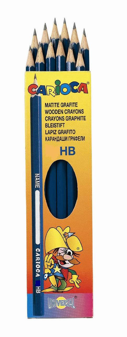 

Простые карандаши для черчения Matite HB (12шт)