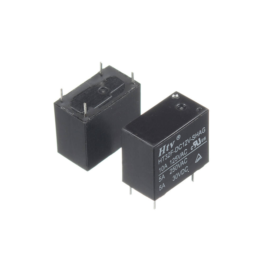 

Реле 12V 5A 4pin (1 open ) HT32F