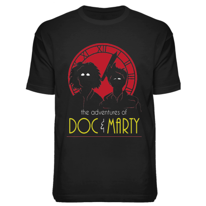

Футболка "Doc and Marty"