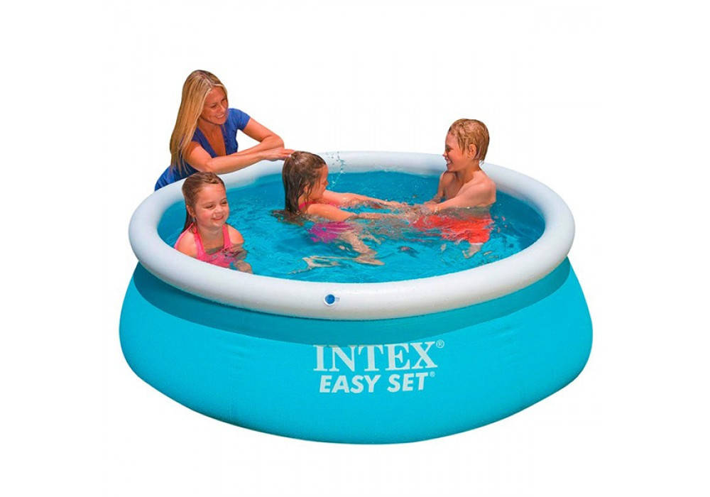 

Наливной семейный бассейн Intex голубой 28101 , интекс 183*51см