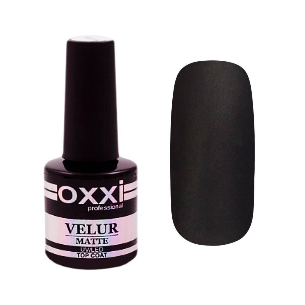 

Финишное покрытиеТоп Matte VELUR 10 мл Oxxi