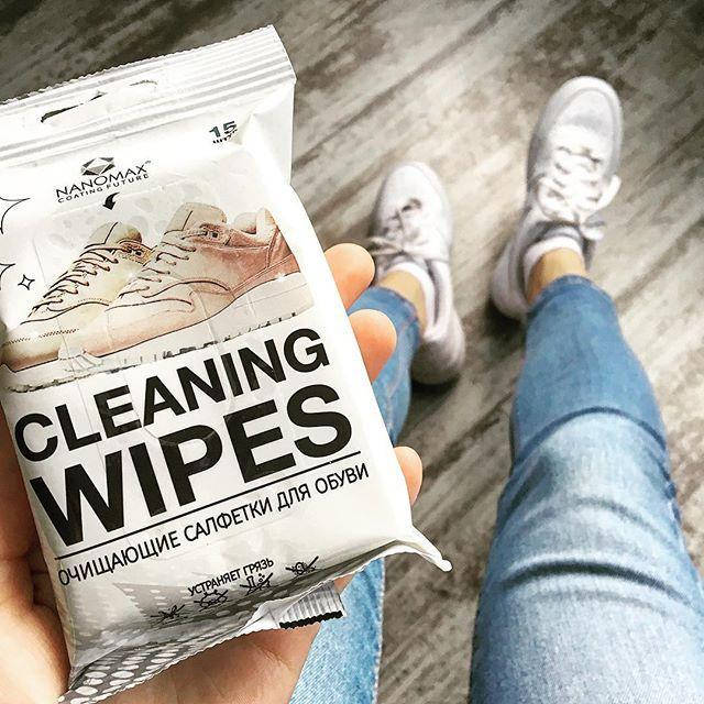 

Купить влажные салфетки для обуви Nanomax CLEANING WIPES 15 шт