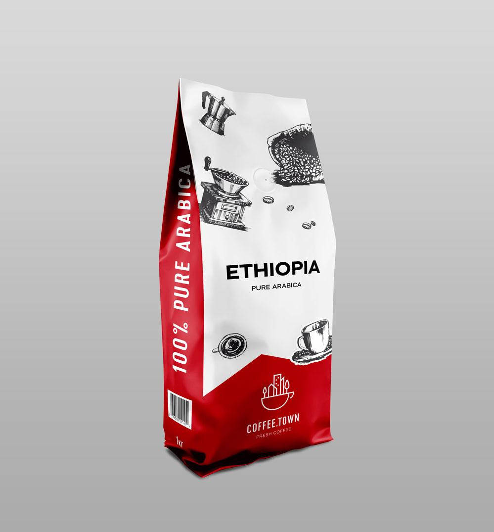 

Кава в зернах Арабіка Ефіопія 1 кг