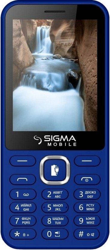 

Мобильный телефон Sigma mobile X-style 31 Power (Blue) UA-UCRF [34932], Синий