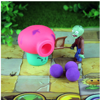 

Игрушка Растения против зомби Гриб розовый Plants vs zombies