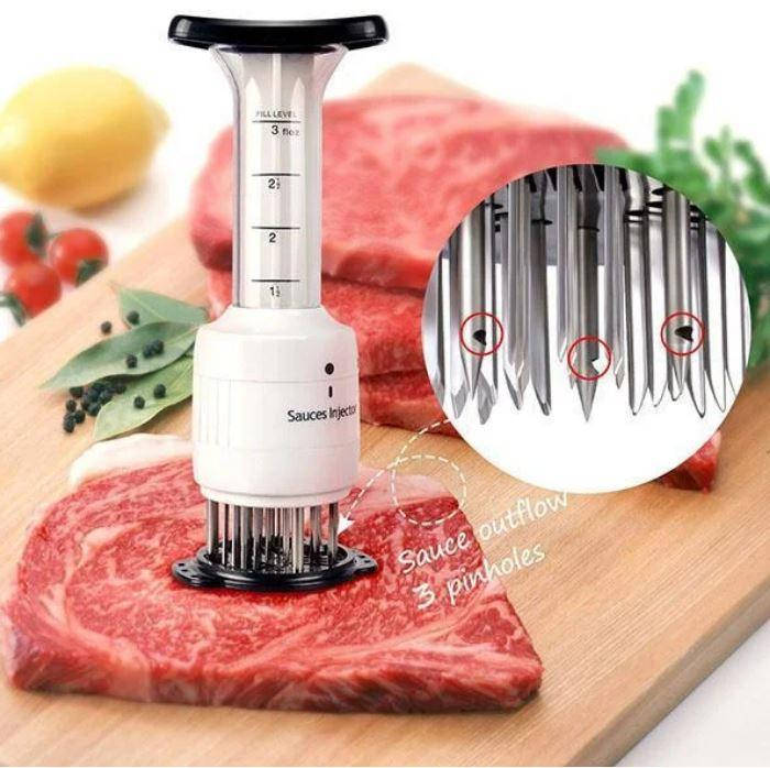 

Ручной инжектор тендерайзер для мяса Sauces Injector