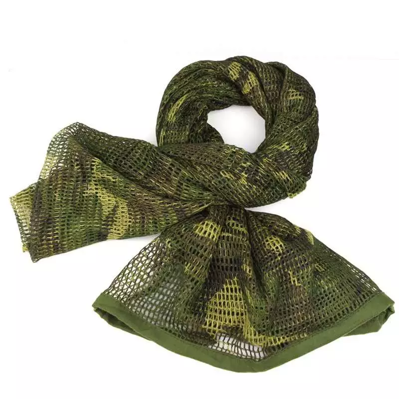 

Маскировочный шарф-сетка в цвете вудланд Masking scarf Woodland