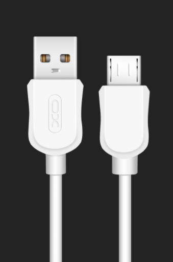 

Кабель для зарядки телефона смартфона MicroUSB Android XO NB41 100см |2.4A| Белый