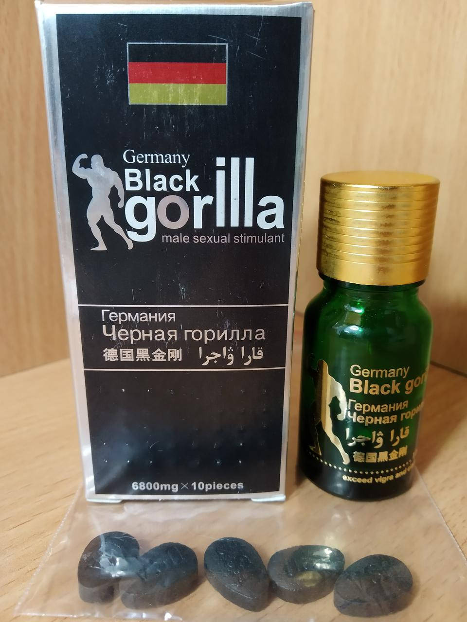 

Черная горилла таблетки для потенции (5 таблеток) Black gorilla