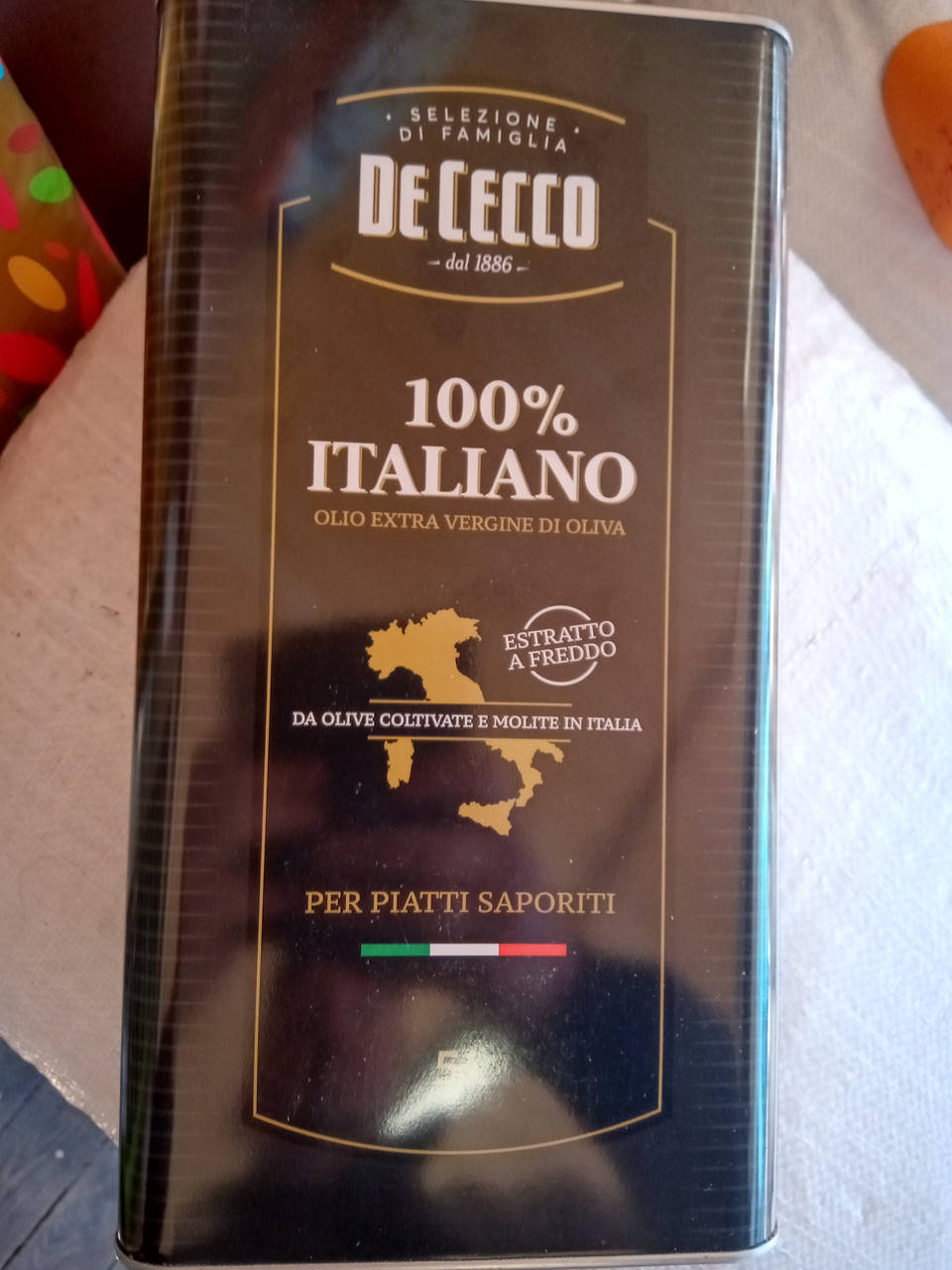 

Олія оливкова De Cecco Olio Extra Vergine di Oliva "Classico" 5 л
