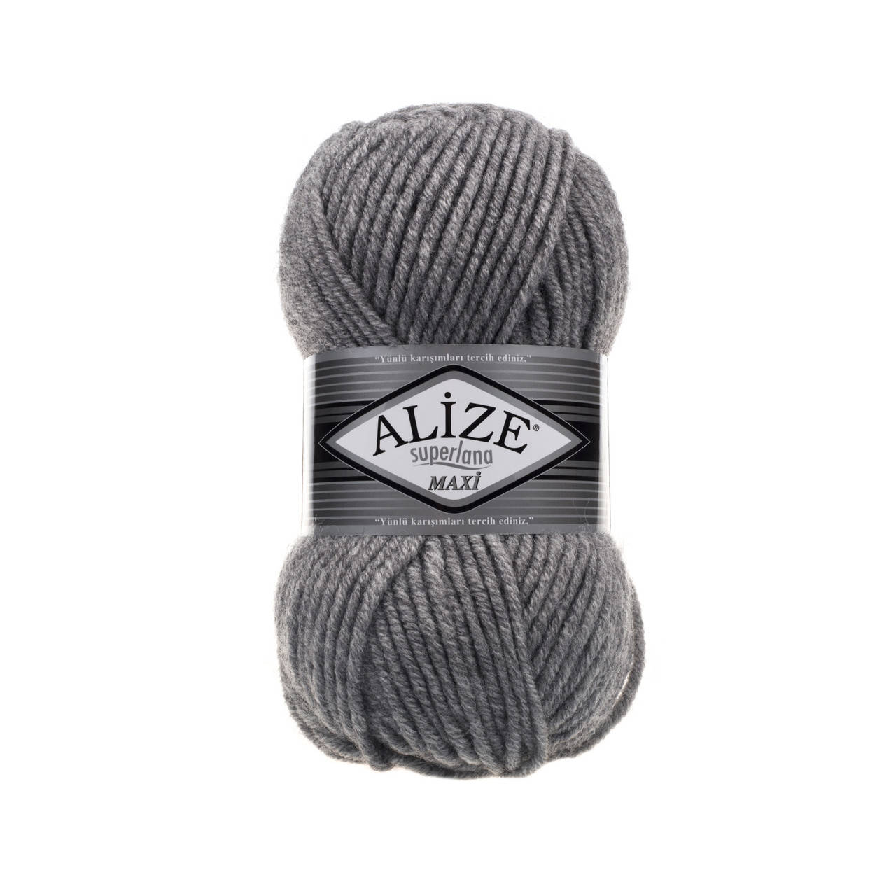 

Alize Superlana Maxi серый меланж №21