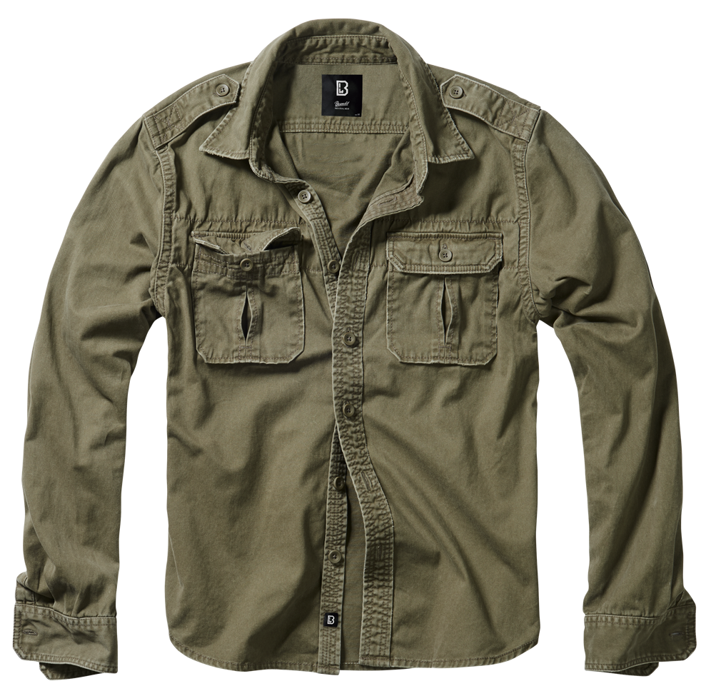 

Рубашка Vintage Shirt, Brandit р.XL, Оливковый
