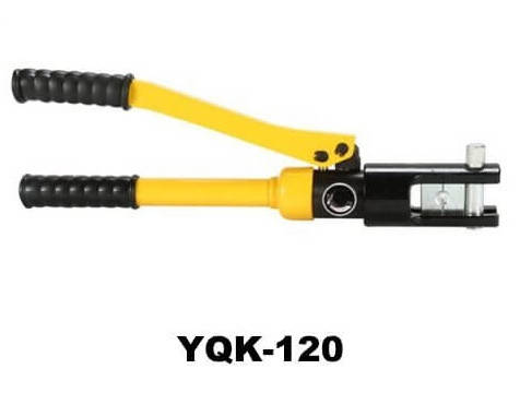 

Гидравлический ручной пресс YQK-120 для кабельных наконечников 16-120 мм²