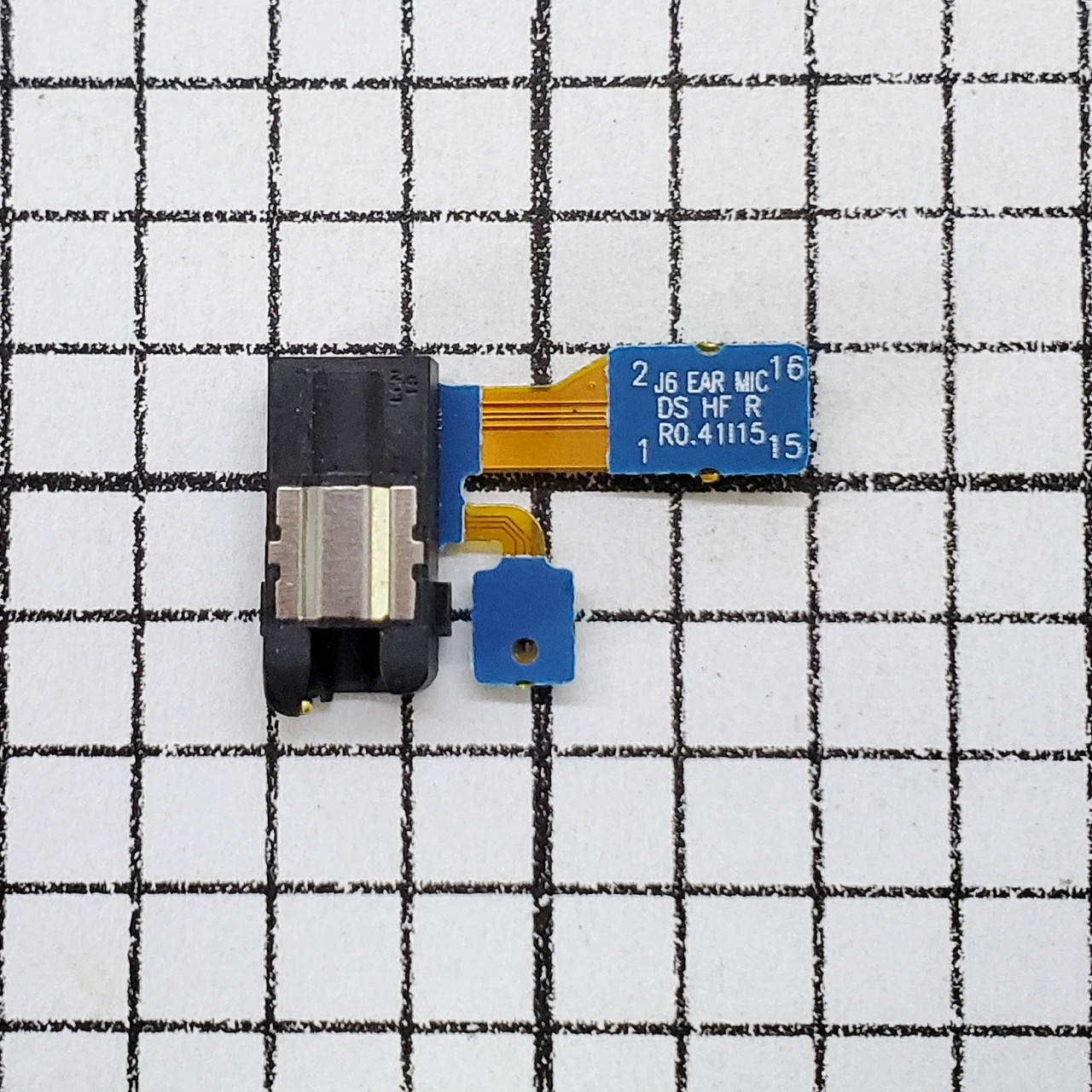 

Разъем 3.5mm / шлейф Samsung J600F Galaxy J6 (2018) с микрофоном для телефона
