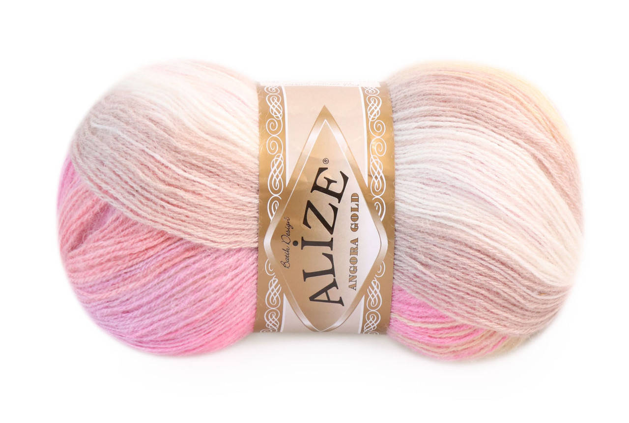 

Alize Batik Angora Gold, №2807, Секционное крашение