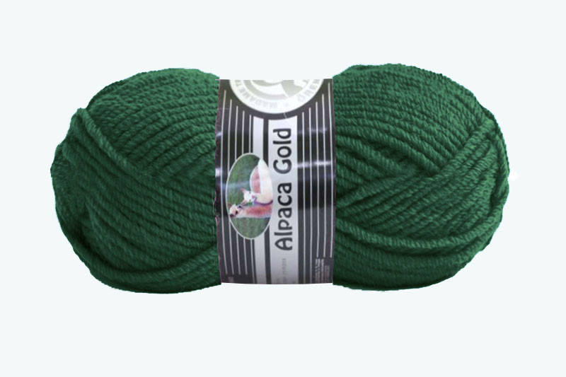 

Madame Tricote Alpaca Gold № 088 зеленый, Зелёный