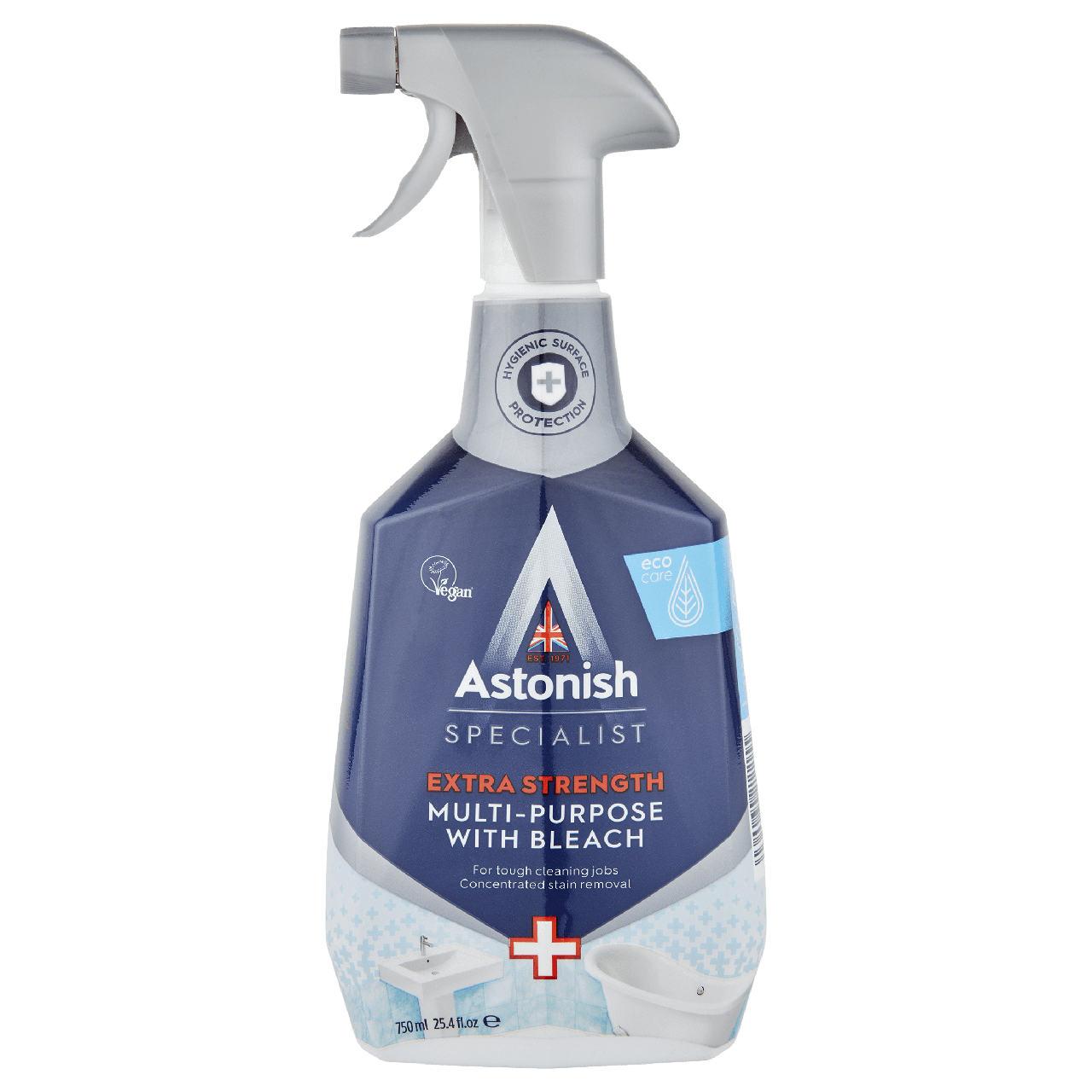 

Универсальный очиститель с отбеливателем Astonish Multi-Purpose with Bleanch 750 мл